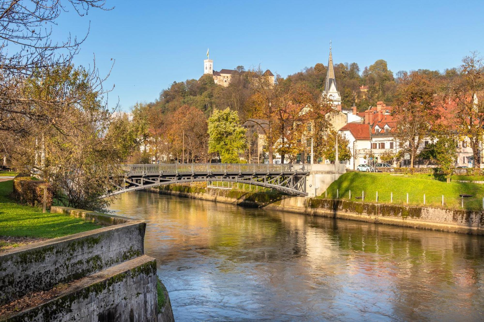 Luxe Penthouse With A Castle View Ljubljana Eksteriør bilde