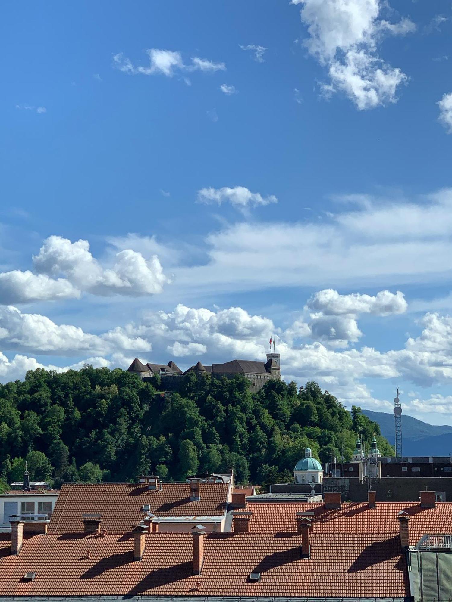 Luxe Penthouse With A Castle View Ljubljana Eksteriør bilde